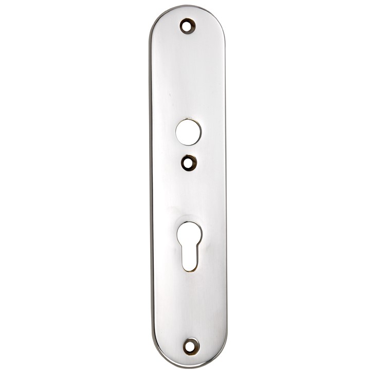 SKG3 ovaal schild PC72 binnen glans nikkel