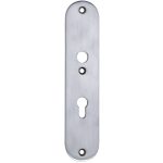 SKG3 ovaal schild PC72 binnen mat chroom