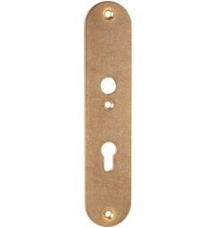 SKG3 ovaal schild PC72 binnen messing antiek