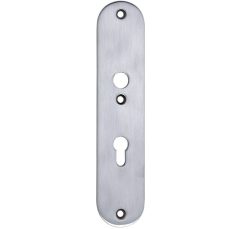 SKG3 ovaal schild PC92 binnen mat chroom