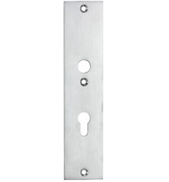 SKG3 rechthoekig schild PC55 binnen mat chroom