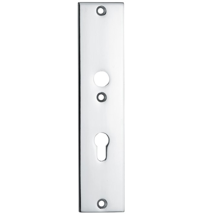 SKG3 rechthoekig schild PC72 binnen glans chroom