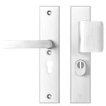 AXA Edge Plus veiligheidsbeslag PC55 met kerntrekbeveiliging D-greep/kruk SKG3 Aluminium F1