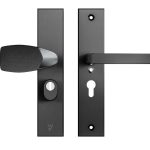 AXA Edge Plus veiligheidsbeslag PC55 SKG3 met kerntrekbeveiliging Wing-knop/kruk zwart