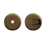 AXA rozet WC-sluiting aluminium brons