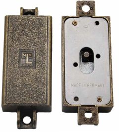 Spanjoletslot zonder schoot rechts brons