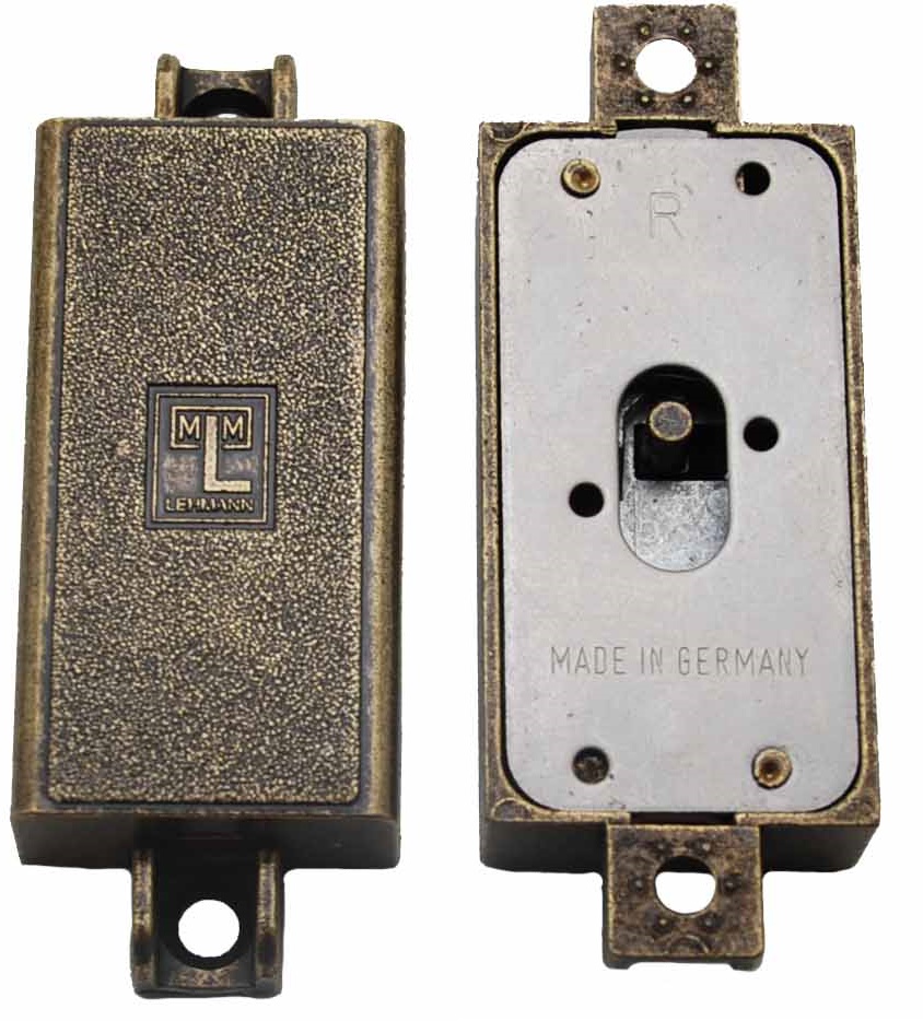 Spanjoletslot zonder schoot rechts brons