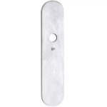 SKG3 ovaal schild blind buiten mat chroom