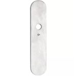 SKG3 ovaal schild blind buiten mat nikkel PVD