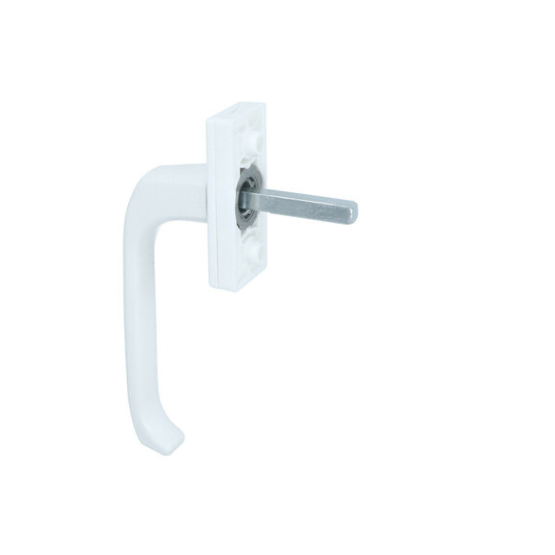 Draaikiepgarnituur aluminium wit - Afbeelding 2