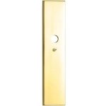 SKG3 rechthoekig schild blind buiten messing PVD