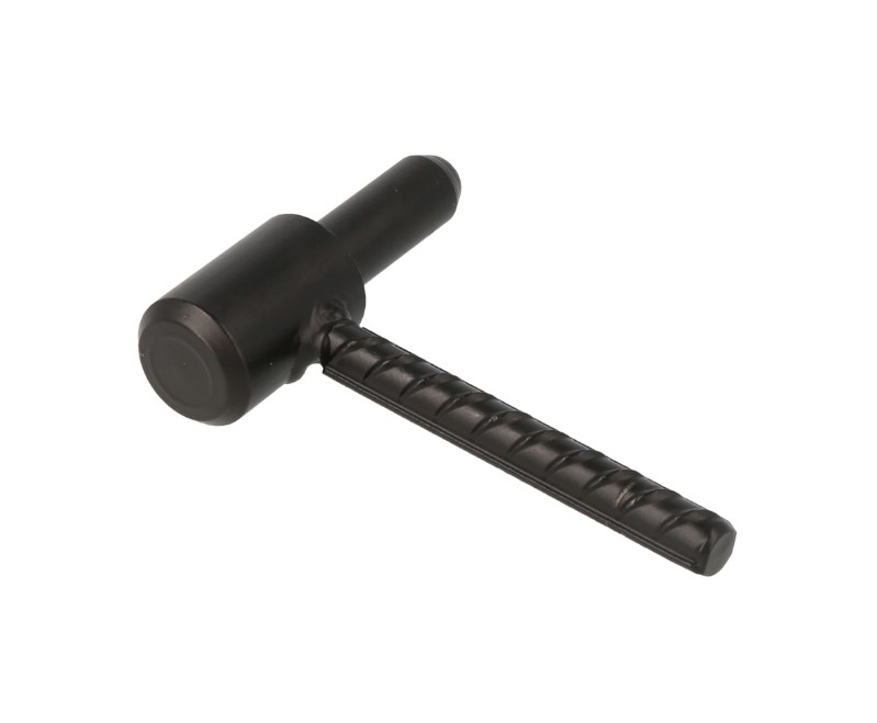 AMIG muurduim model 8040 penmaat 14 mm zwart - Afbeelding 2