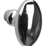 Knopkruk Ei 65x38 mm glans chroom