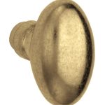 Knopkruk Ei 65x38 mm messing antiek