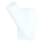 Vlaggenstokhouder nylon wit