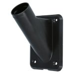 Vlaggenstokhouder nylon zwart