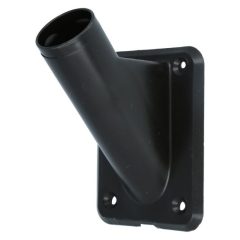 Vlaggenstokhouder nylon zwart