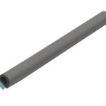 Ellen zelfklevende tochtstrip D-profiel 7.5m x 8 mm zwart