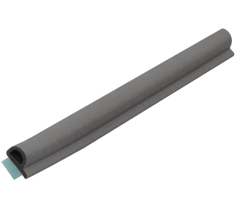 Ellen zelfklevende tochtstrip P-profiel 7.5m x 8 mm zwart