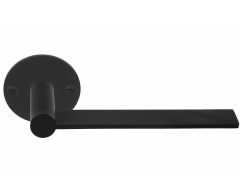 Enkele deurklink rechts EDGY EGR50 op rozet mat zwart