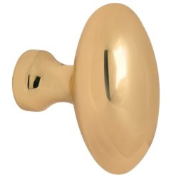 Knop Ei tbv SKG schild messing PVD