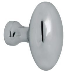 Knop Ei tbv SKG schild glans chroom
