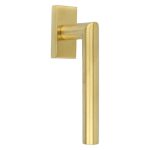 Draaikiepgarnituur BASIC LBII-19DK-Q PVD mat goud