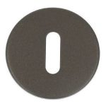 Sleutelplaatje rond 10 mm brons