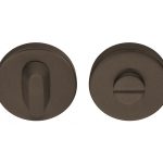 WC-Sluiting 8 mm rond verdekt blind donker brons