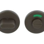 WC-Sluiting rond 52 mm brons