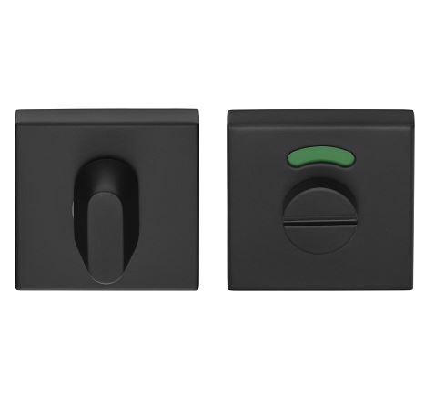 WC-sluiting Vierkant 53x53x10 mm PVD Gunmetal