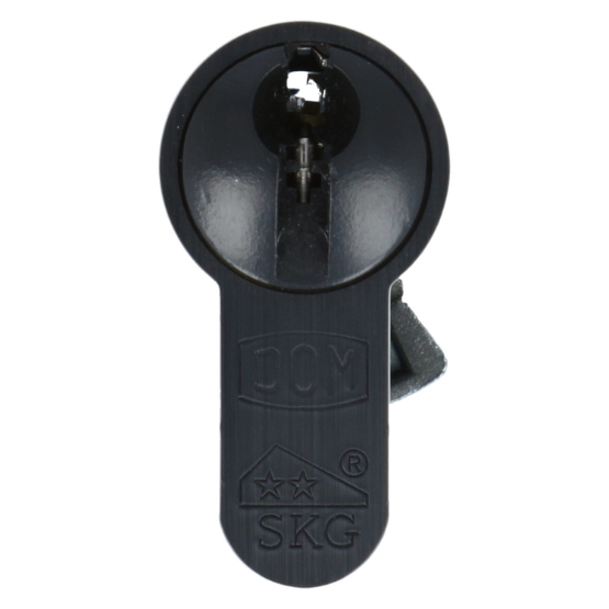 DOM Plura knopcilinder K30/45 SKG2 zwart - Afbeelding 4