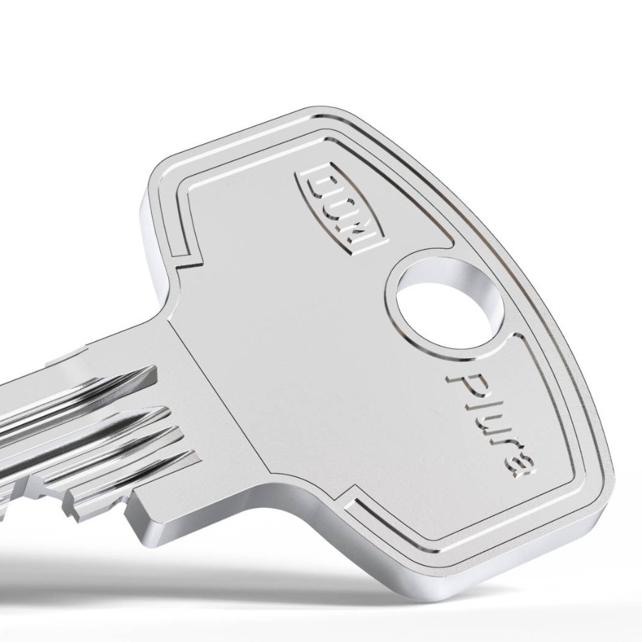 DOM Plura knopcilinder K30/45 SKG2 zwart - Afbeelding 5