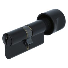 DOM Plura knopcilinder K35/30 SKG2 zwart