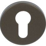 PC-plaatje rond 10 mm brons