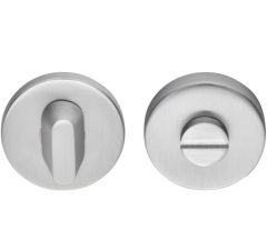 Toiletgarnituur blind BASIC LBWC50D-ZI 8mm mat rvs