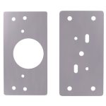 Scharnier reparatieplaat 90x45 mm rvs