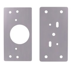 Scharnier reparatieplaat 90x45 mm rvs