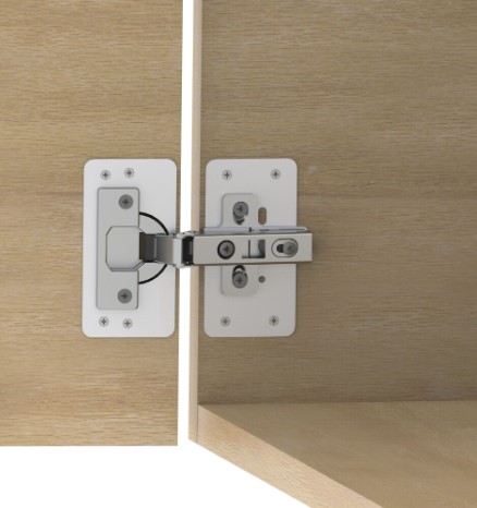 Scharnier reparatieplaat 90x45 mm rvs - Afbeelding 2