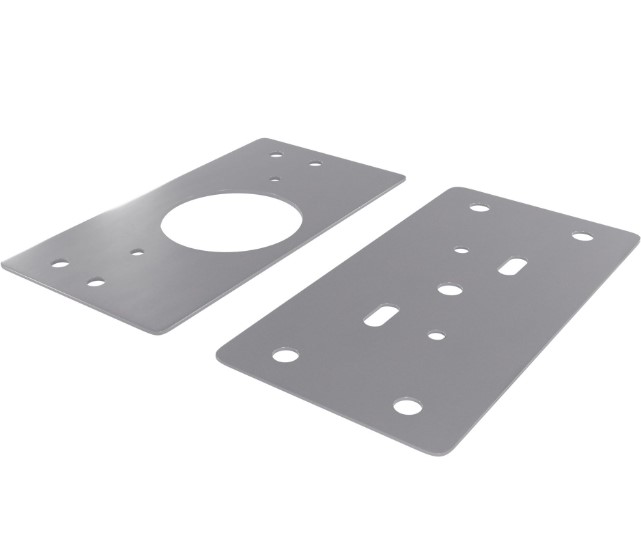 Scharnier reparatieplaat 90x45 mm rvs - Afbeelding 3