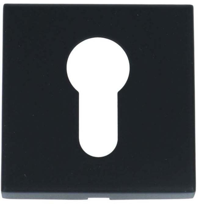 PC-Plaatje Vierkant 53x53x10 mm PVD gunmetal