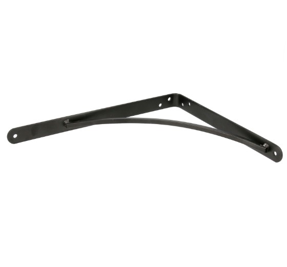 Plankdrager 200x150 mm zwart staal - Afbeelding 2