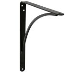 Plankdrager 250x200 mm zwart staal