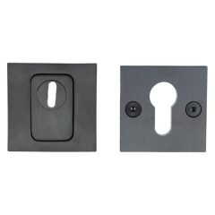 SKG3 Veiligheid-rozet BASICS BSQVEIL met kerntrekbeveiliging vierkant PVD Gunmetal