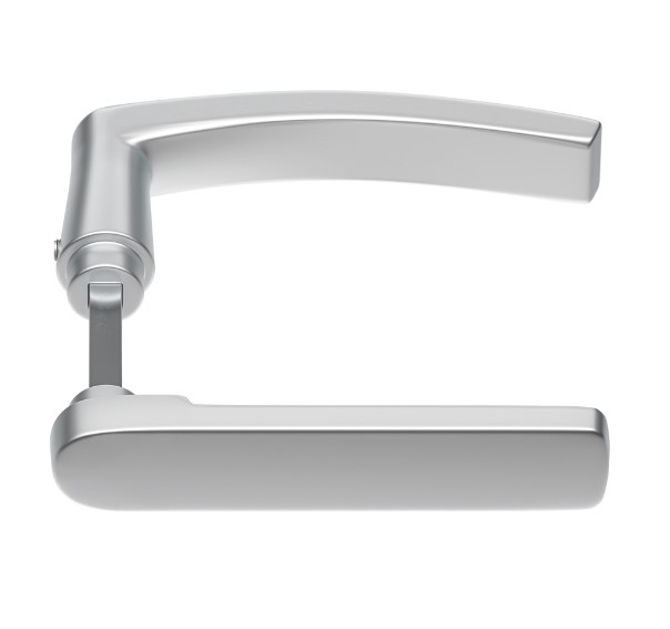 AXA Deurklink Flat-Blok DD 38-54 mm aluminium F1