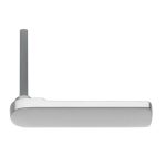 AXA Deurklink stiftdeel Flat DD 54-67 mm aluminium geslepen F1