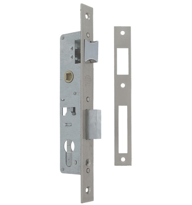 Smaldeurslot inclusief sluitplaat PC85 doornmaat 35 mm