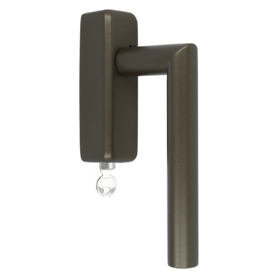 Draaikiepgarnituur BASIC LBII-19DKLOCK-O Donker brons