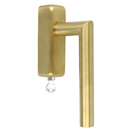 Draaikiepgarnituur BASIC LBII-19DKLOCK-O PVD mat goud