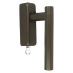 Draaikiepgarnituur BASIC LBVIIDKLOCK-O Donker brons